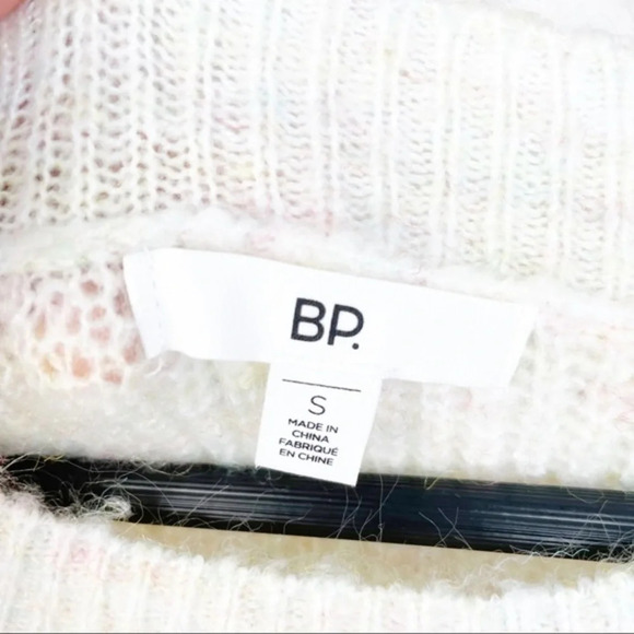 B.P Nordstrom Rainbow‎ Marl Knit Sweater Small - Picture 8 of 8